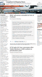 Mobile Screenshot of longshoreshippingnews.com